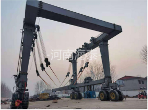 马来西亚-液压轮胎船艇搬运机-MBH500t-21m